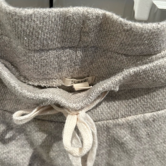 J. Crew Ladies Gray French Terry Joggers Size Large In Great Condition - Picture 4 of 5
